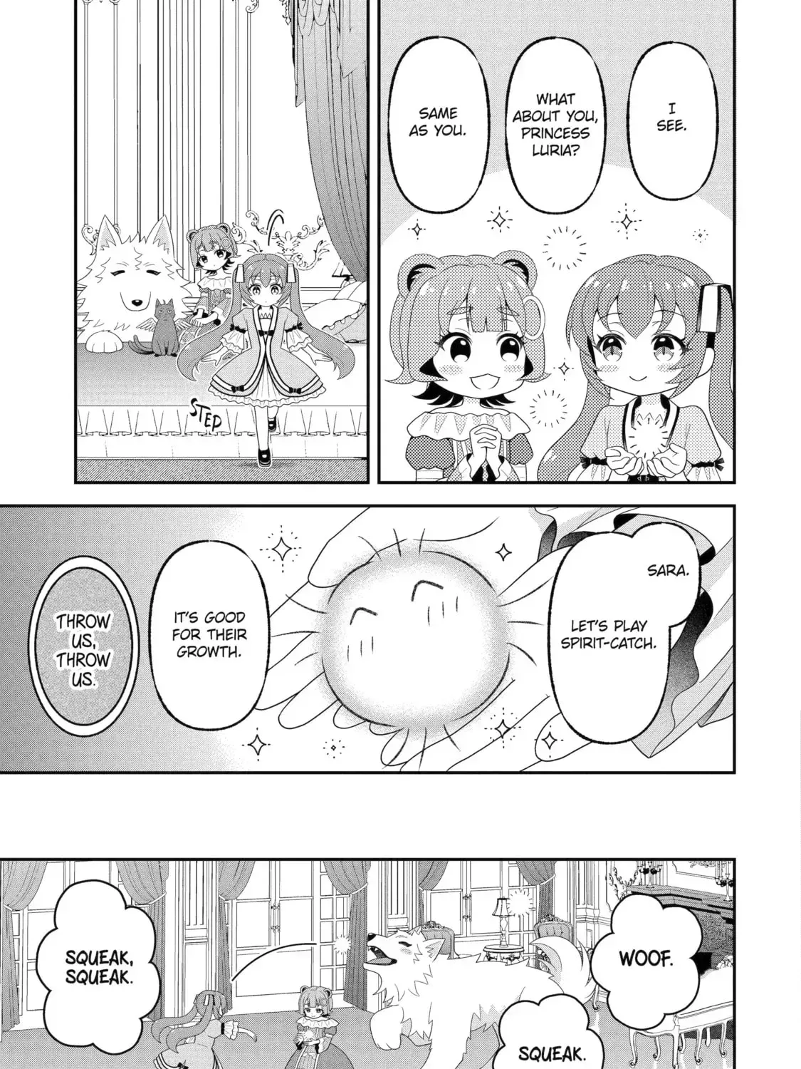The Reincarnated Young Girl Is Adored by the Spirits She Saved in Her Past Life Chapter 17.1 page 13 - 