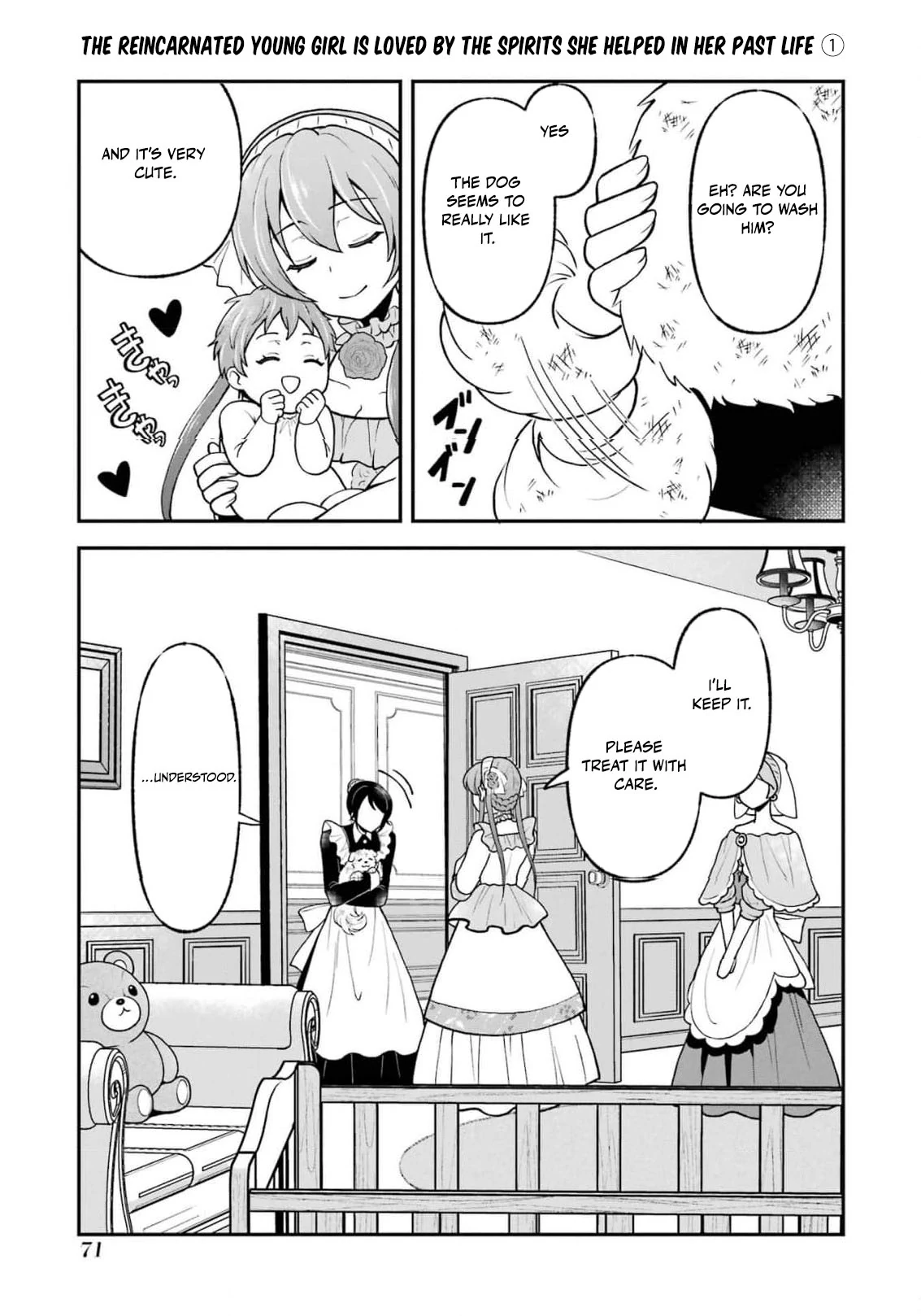 The Reincarnated Young Girl Is Adored by the Spirits She Saved in Her Past Life Chapter 2 page 15 - 