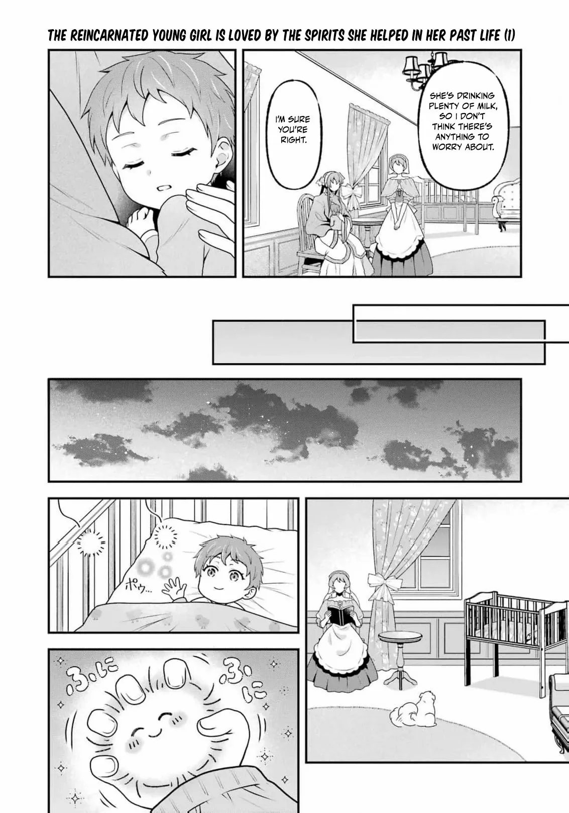 The Reincarnated Young Girl Is Adored by the Spirits She Saved in Her Past Life Chapter 3 page 35 - 