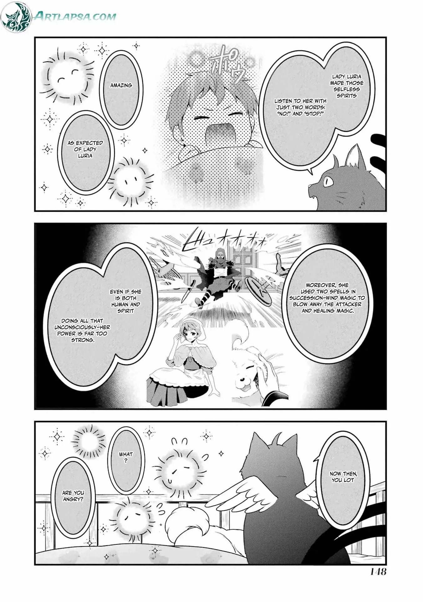 The Reincarnated Young Girl Is Adored by the Spirits She Saved in Her Past Life Chapter 3 page 56 - 