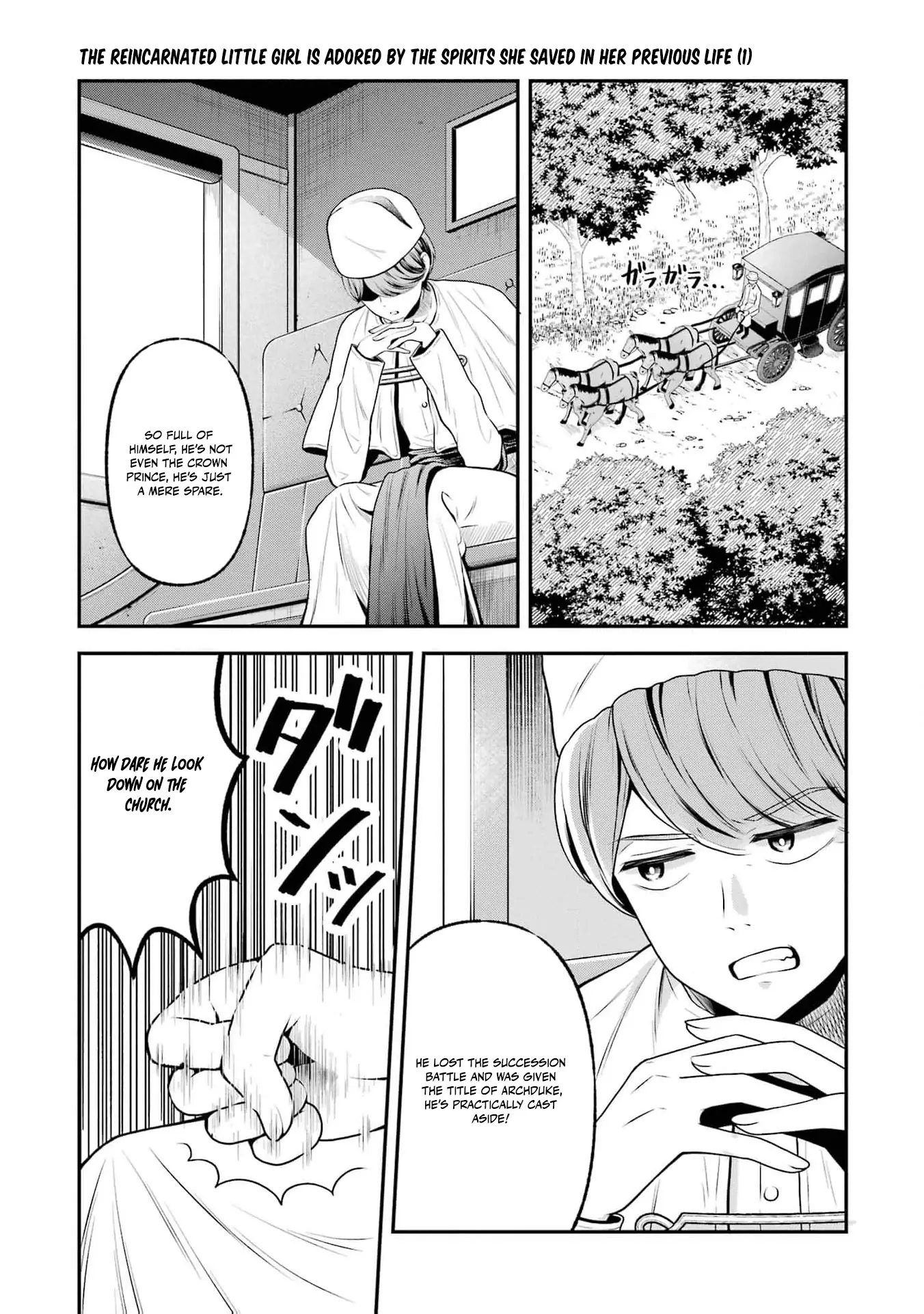 The Reincarnated Young Girl Is Adored by the Spirits She Saved in Her Past Life Chapter 3 page 7 - 