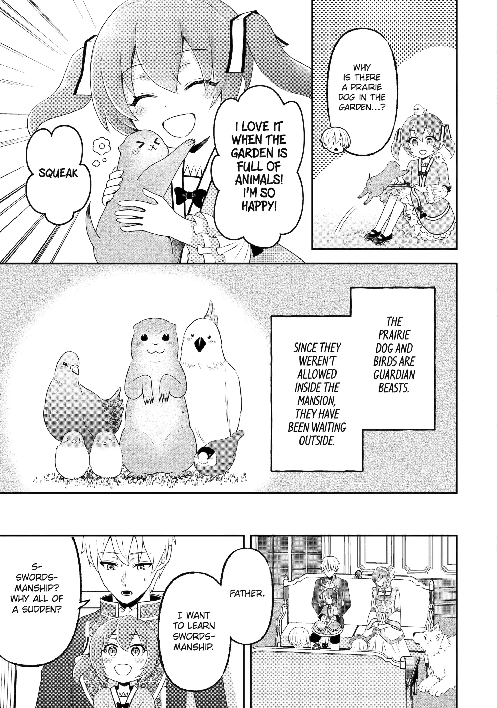 The Reincarnated Young Girl Is Adored by the Spirits She Saved in Her Past Life Chapter 6 page 8 - 