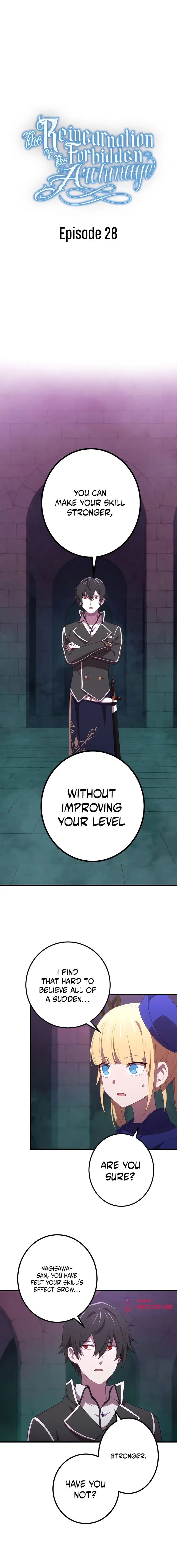 The Reincarnation of the Forbidden Archmage Chapter 28 page 1 - 