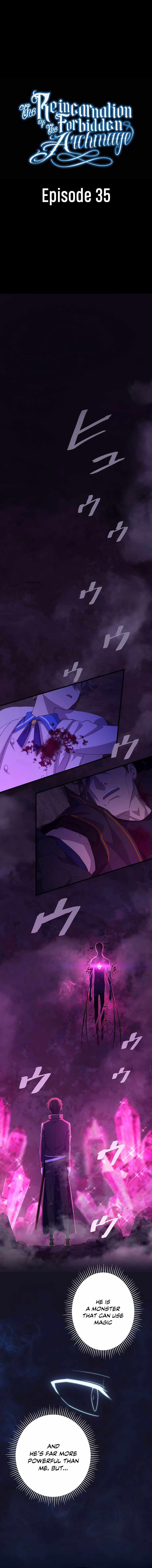 The Reincarnation of the Forbidden Archmage Chapter 35 page 2 - 