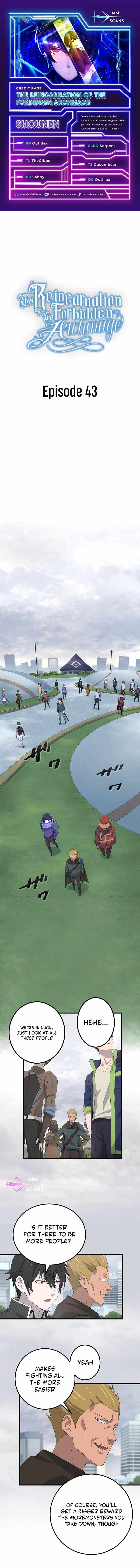 The Reincarnation of the Forbidden Archmage Chapter 43 page 1 - 