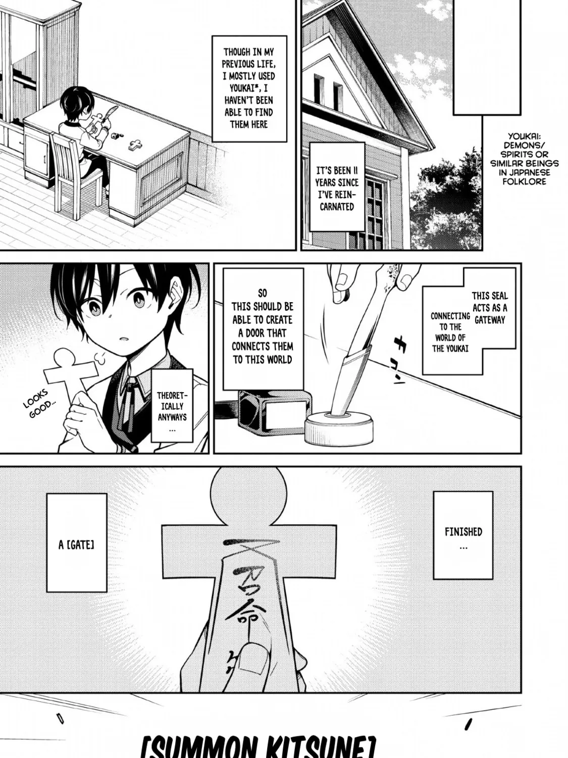 The Reincarnation of the Strongest Exorcist in Another World Chapter 1.1 page 42 - 