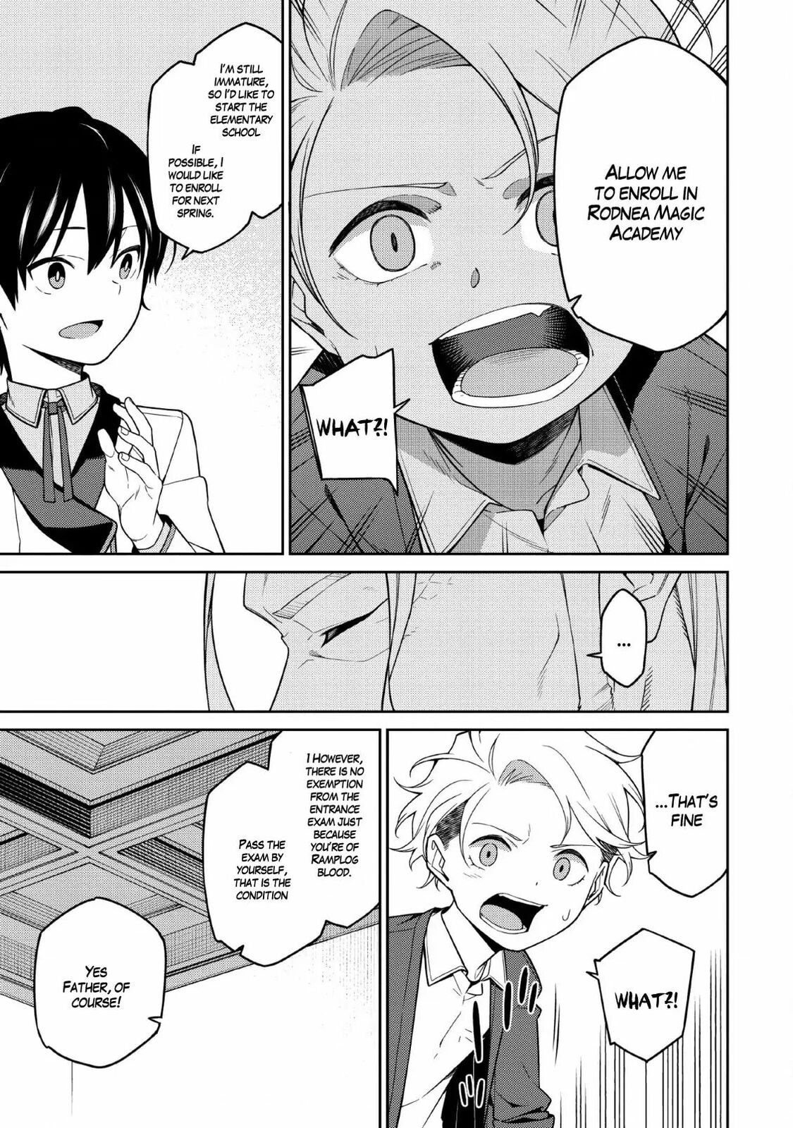 The Reincarnation of the Strongest Exorcist in Another World Chapter 1.3 page 1 - 
