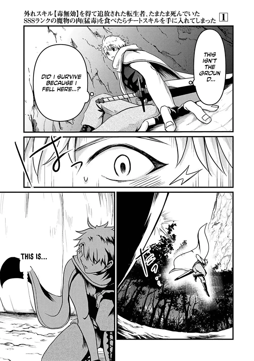 The Reincarnator Who Was Banished After Gaining the Useless Skill [Poison Immunity], Accidentally Ate the Meat of a Dead SSS-Rank Monster (Deadly Poison) and Obtained a Cheat Skill Chapter 1 page 27 - 