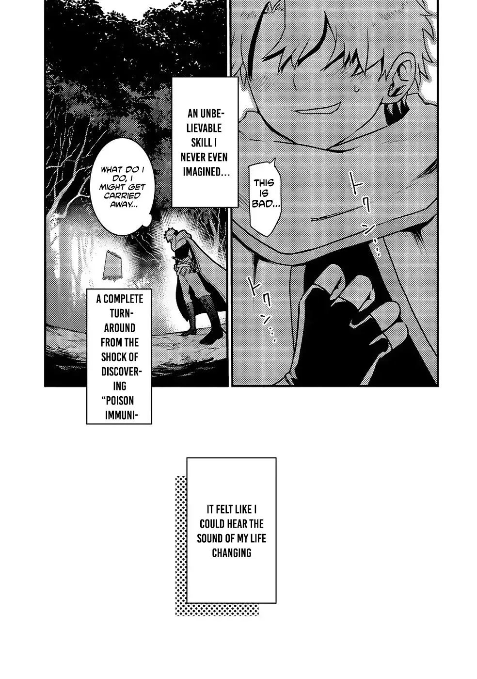 The Reincarnator Who Was Banished After Gaining the Useless Skill [Poison Immunity], Accidentally Ate the Meat of a Dead SSS-Rank Monster (Deadly Poison) and Obtained a Cheat Skill Chapter 2 page 3 - 