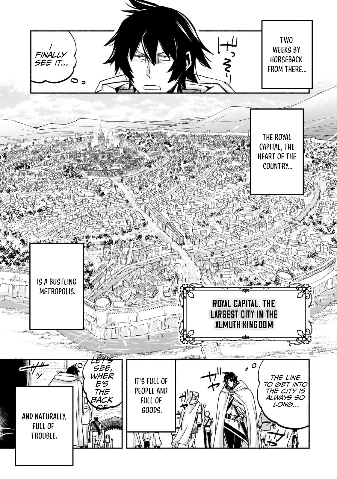 The Relatively Peaceful Daily Life of a Supporting Character Sword Saint. Occasionally, Adventures and Heroic Tales Chapter 1.1 page 12 - 