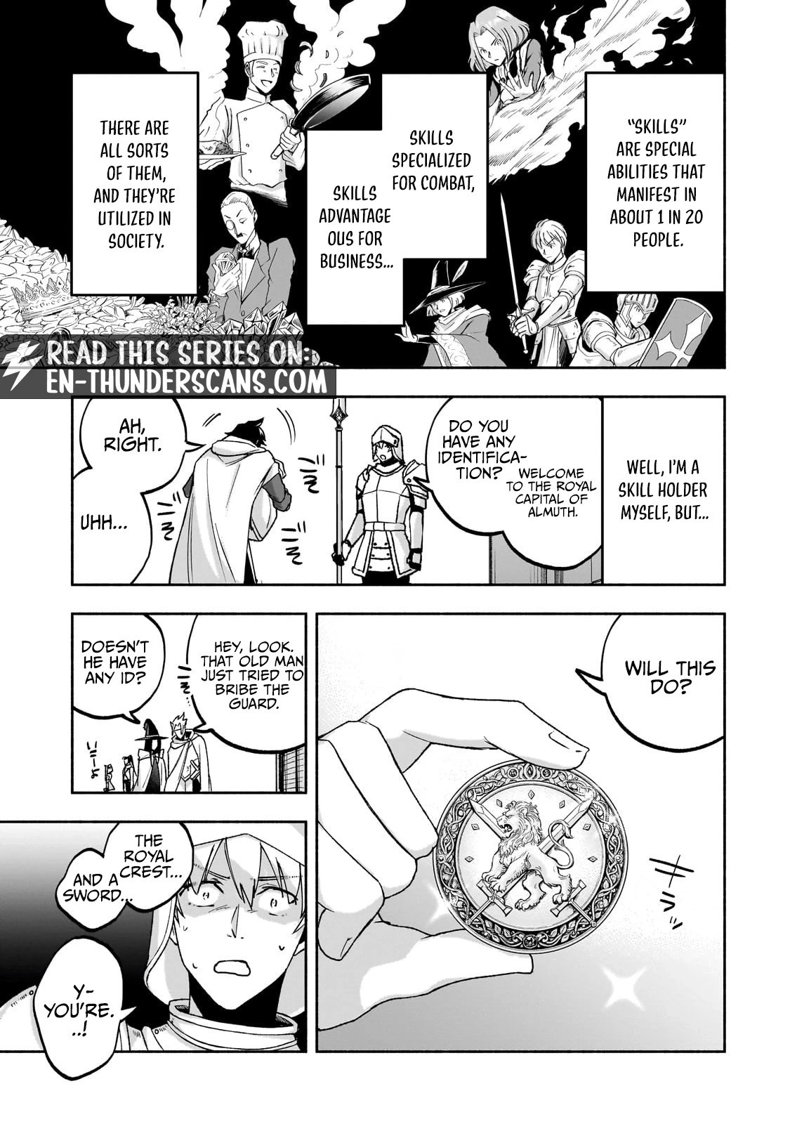 The Relatively Peaceful Daily Life of a Supporting Character Sword Saint. Occasionally, Adventures and Heroic Tales Chapter 1.1 page 16 - 