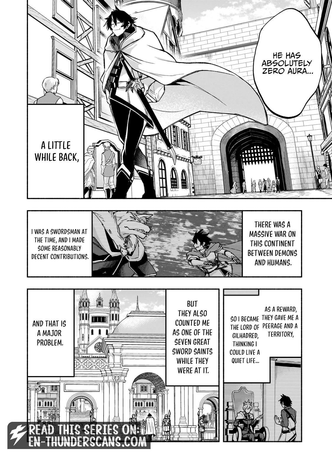 The Relatively Peaceful Daily Life of a Supporting Character Sword Saint. Occasionally, Adventures and Heroic Tales Chapter 1.1 page 19 - 