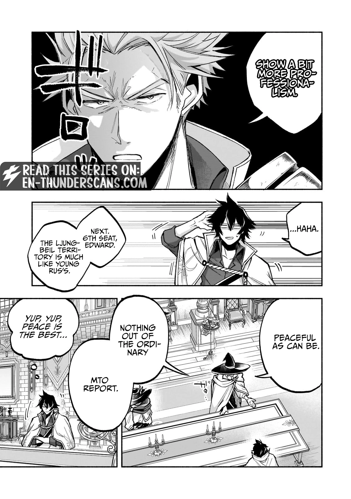 The Relatively Peaceful Daily Life of a Supporting Character Sword Saint. Occasionally, Adventures and Heroic Tales Chapter 1.1 page 26 - 