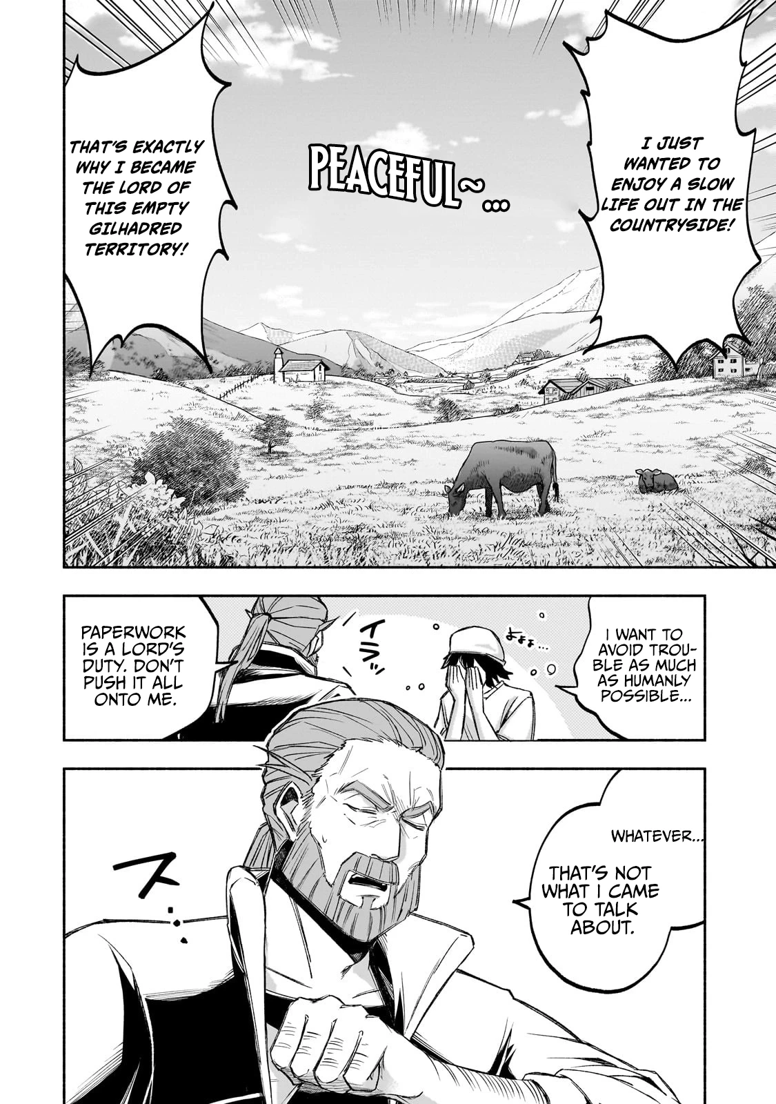 The Relatively Peaceful Daily Life of a Supporting Character Sword Saint. Occasionally, Adventures and Heroic Tales Chapter 1.1 page 9 - 