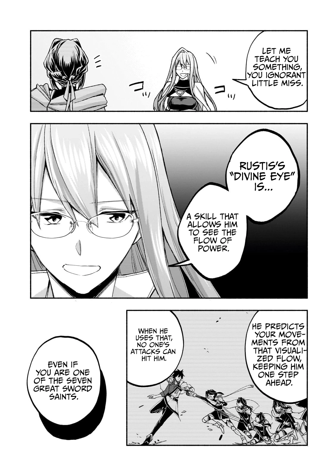 The Relatively Peaceful Daily Life of a Supporting Character Sword Saint. Occasionally, Adventures and Heroic Tales Chapter 1.2 page 21 - 