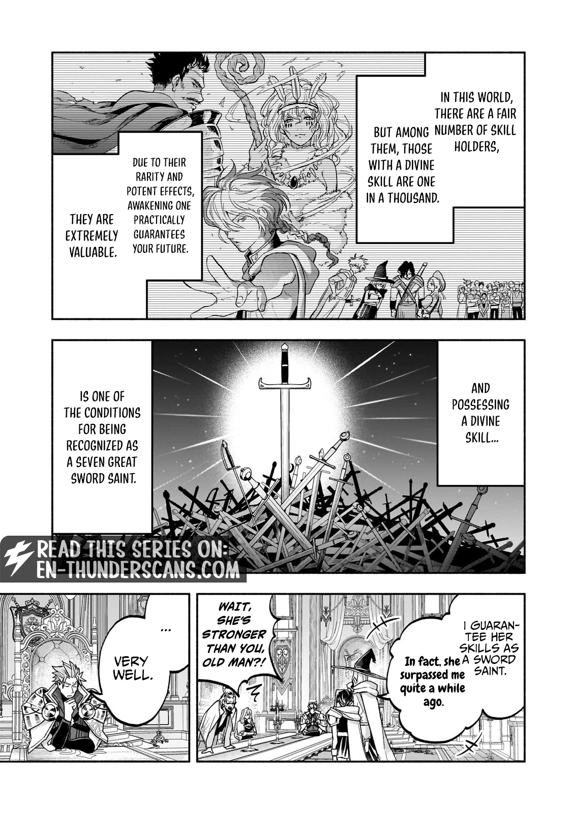 The Relatively Peaceful Daily Life of a Supporting Character Sword Saint. Occasionally, Adventures and Heroic Tales Chapter 1.2 page 5 - 