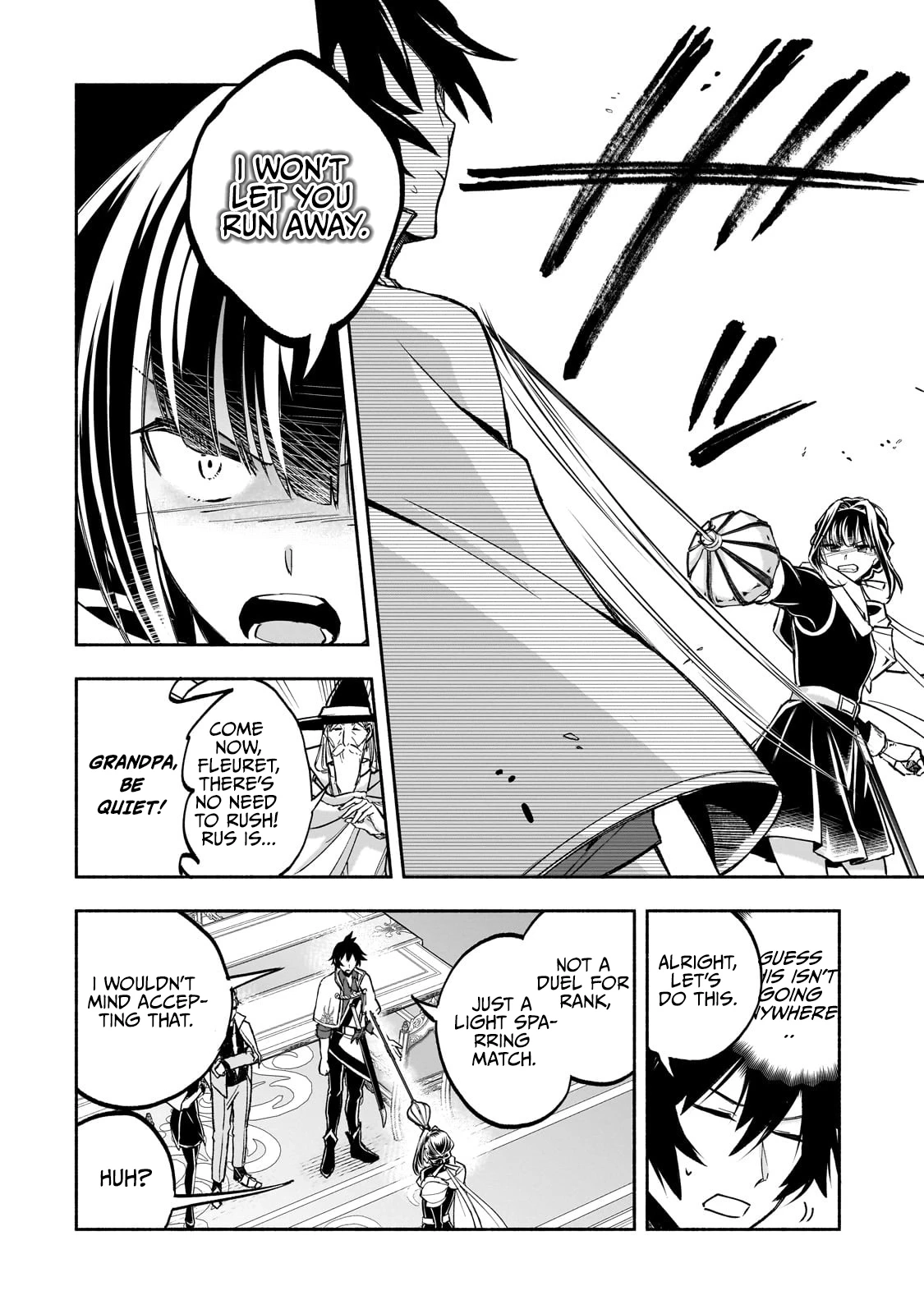 The Relatively Peaceful Daily Life of a Supporting Character Sword Saint. Occasionally, Adventures and Heroic Tales Chapter 1.2 page 10 - 