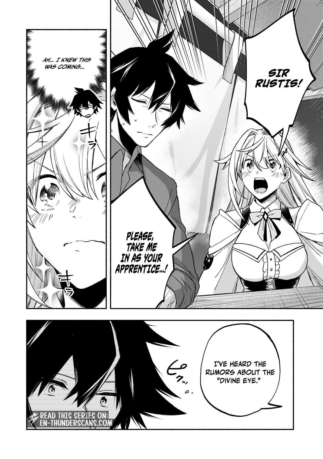 The Relatively Peaceful Daily Life of a Supporting Character Sword Saint. Occasionally, Adventures and Heroic Tales Chapter 2.2 page 11 - 