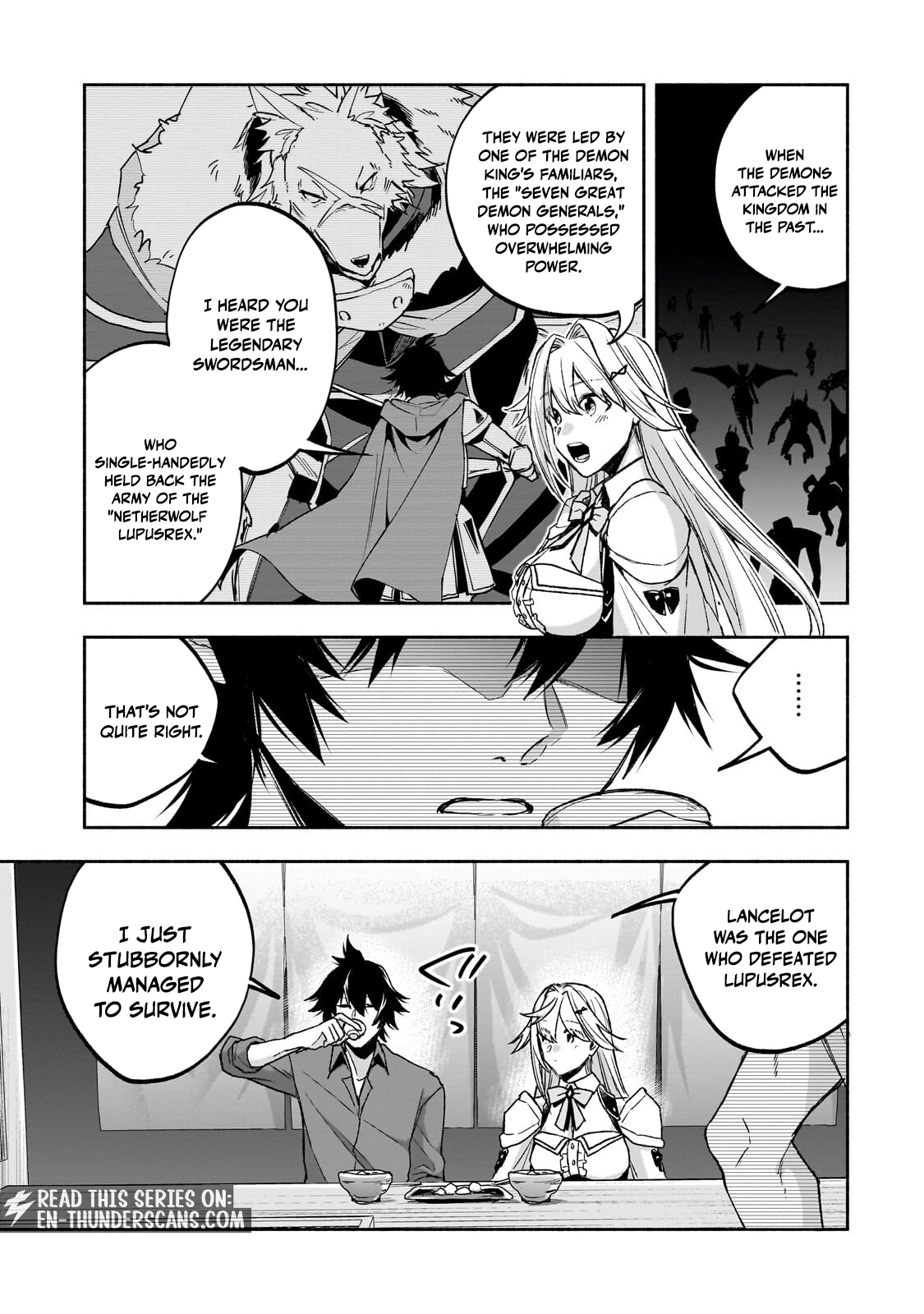 The Relatively Peaceful Daily Life of a Supporting Character Sword Saint. Occasionally, Adventures and Heroic Tales Chapter 2.2 page 12 - 