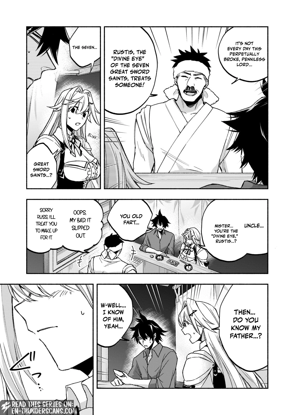 The Relatively Peaceful Daily Life of a Supporting Character Sword Saint. Occasionally, Adventures and Heroic Tales Chapter 2.2 page 10 - 