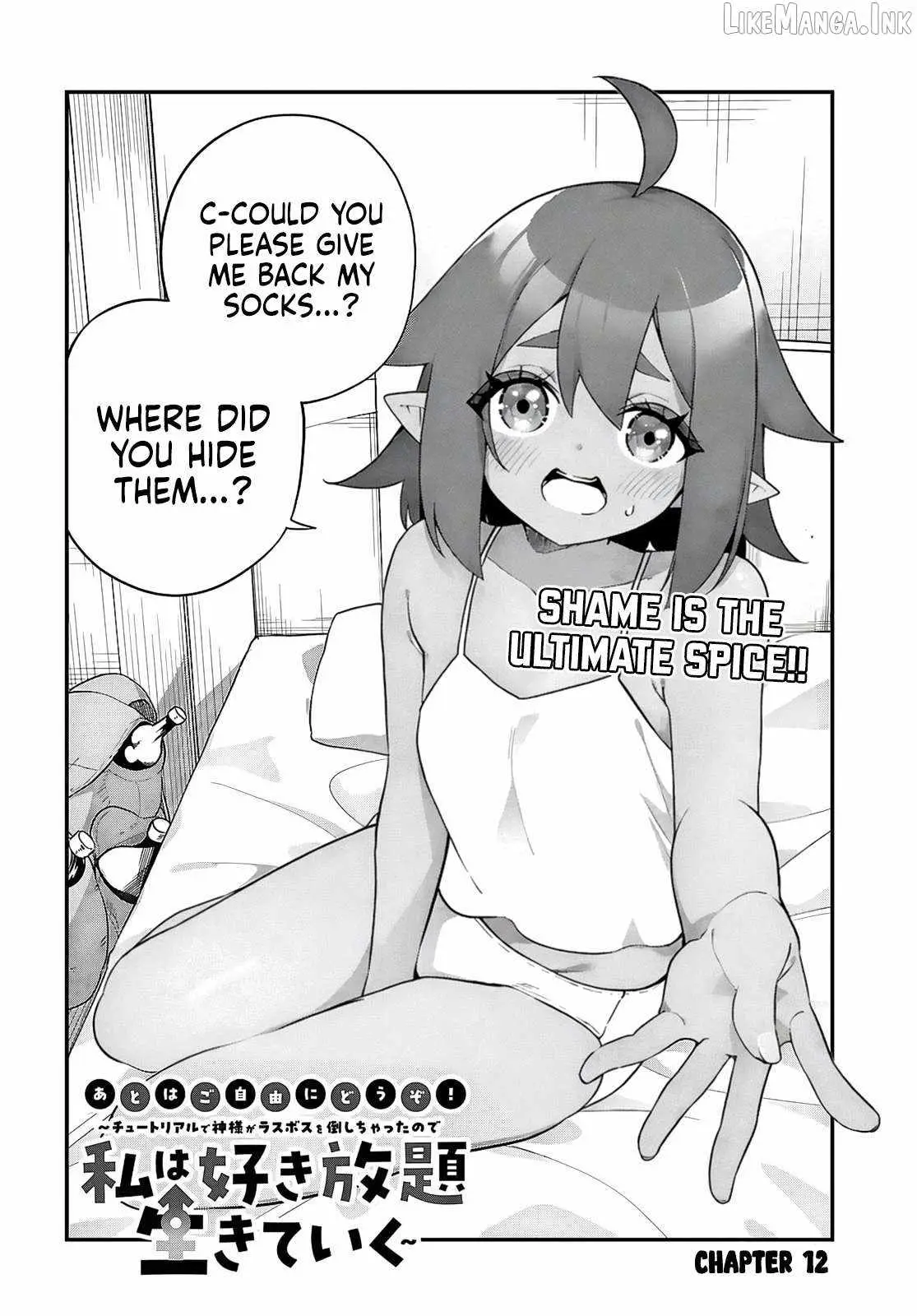 The Rest is Up to You ~Since God Defeated The Final Boss In The Tutorial, I’m Going To Live My Life However I Want~ Chapter 12 page 3 - 