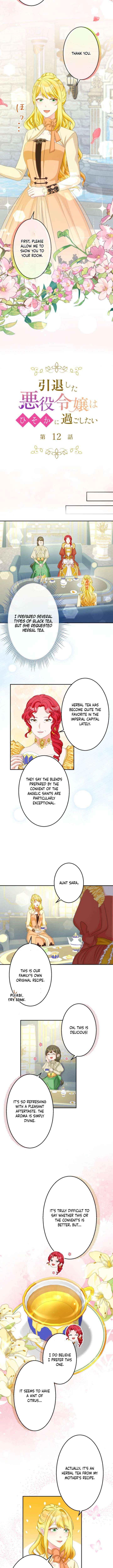 The Retired Villainess Wants to Live Quietly Chapter 12 page 2 - 