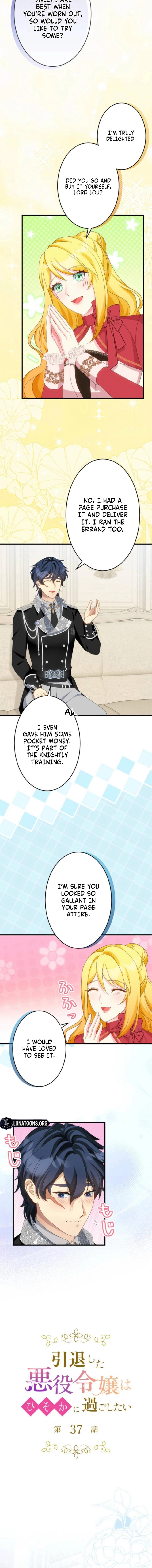 The Retired Villainess Wants to Live Quietly Chapter 37 page 2 - 