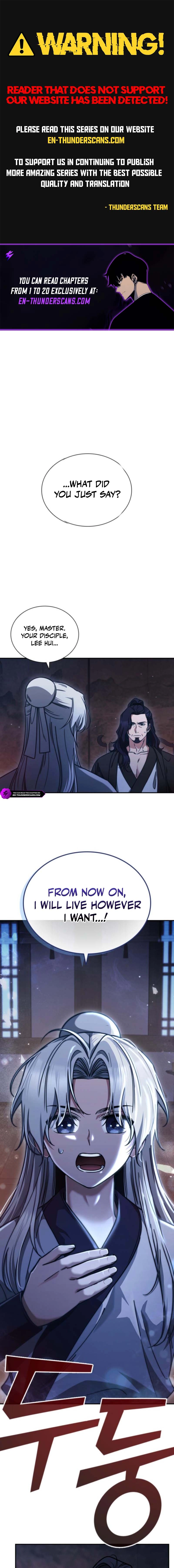 The Return of Senior Disciple Lee Hoo Chapter 2 page 1 - 