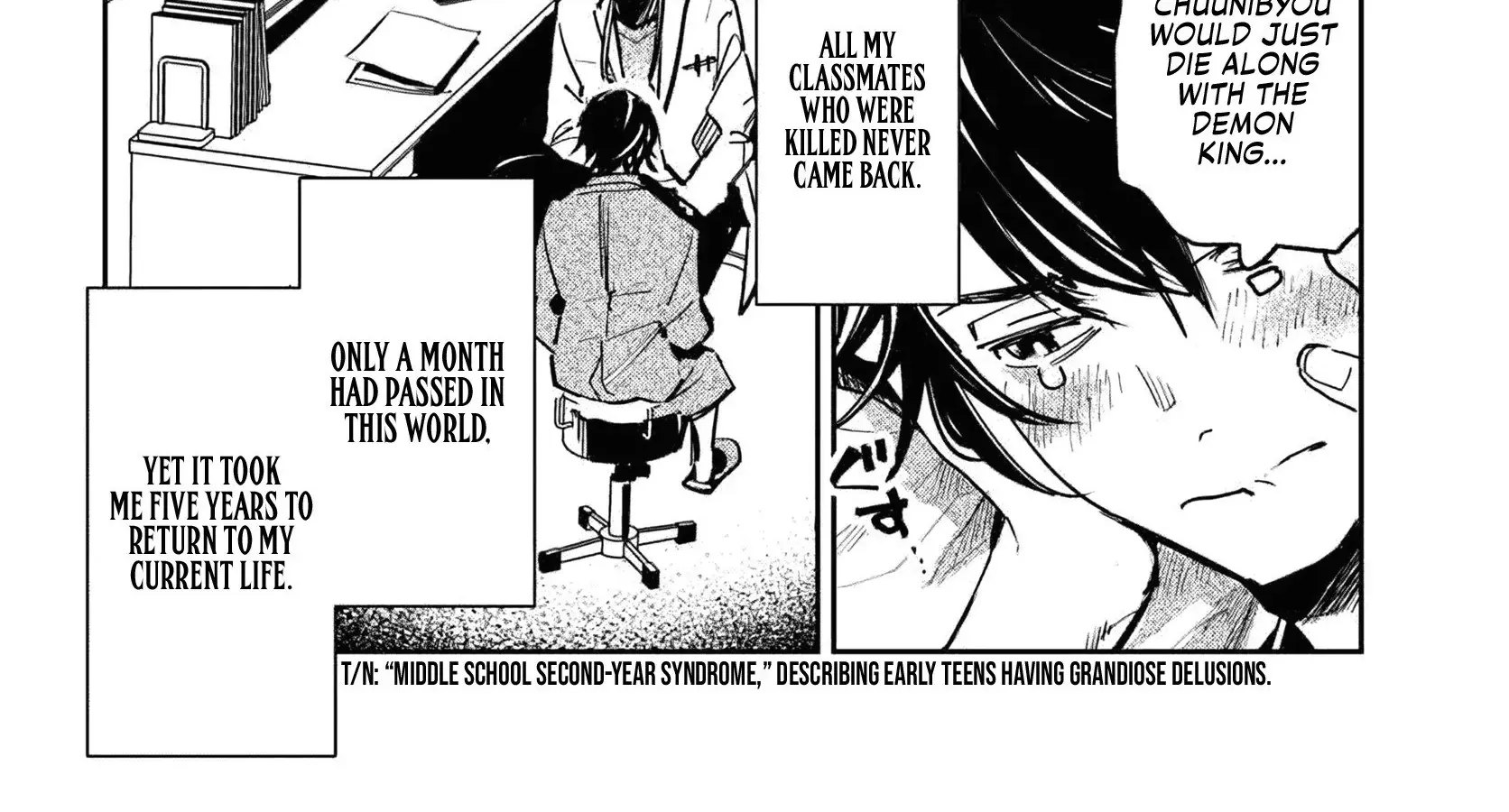 The Return of the Corpse King: I, a Former Hero, Have Been Summoned Back to Isekai to Stop the CHUUNI Secret Society Organized by Me Chapter 1 page 13 - 