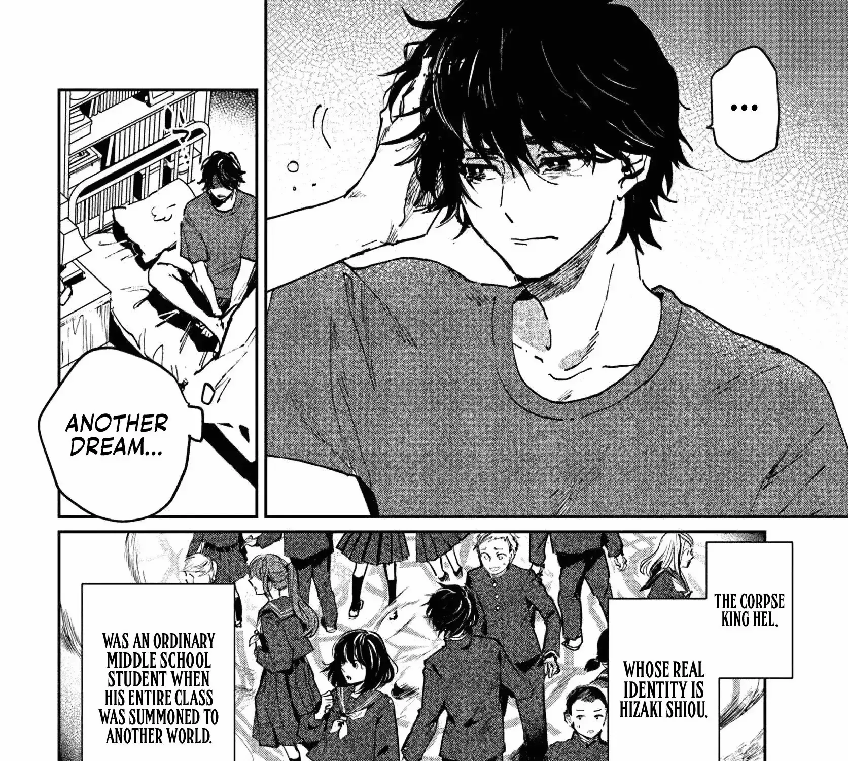 The Return of the Corpse King: I, a Former Hero, Have Been Summoned Back to Isekai to Stop the CHUUNI Secret Society Organized by Me Chapter 1 page 8 - 
