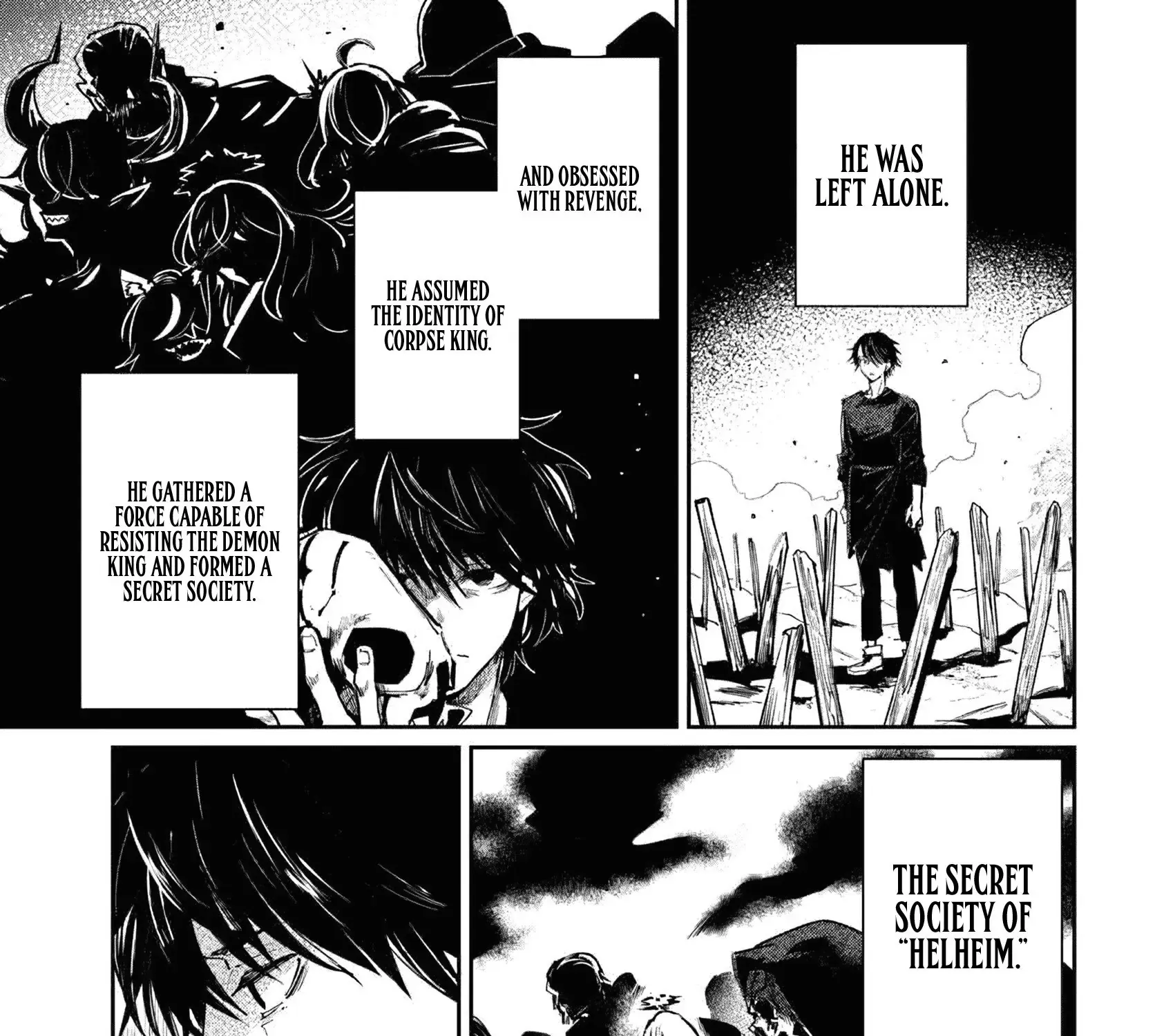 The Return of the Corpse King: I, a Former Hero, Have Been Summoned Back to Isekai to Stop the CHUUNI Secret Society Organized by Me Chapter 1 page 10 - 