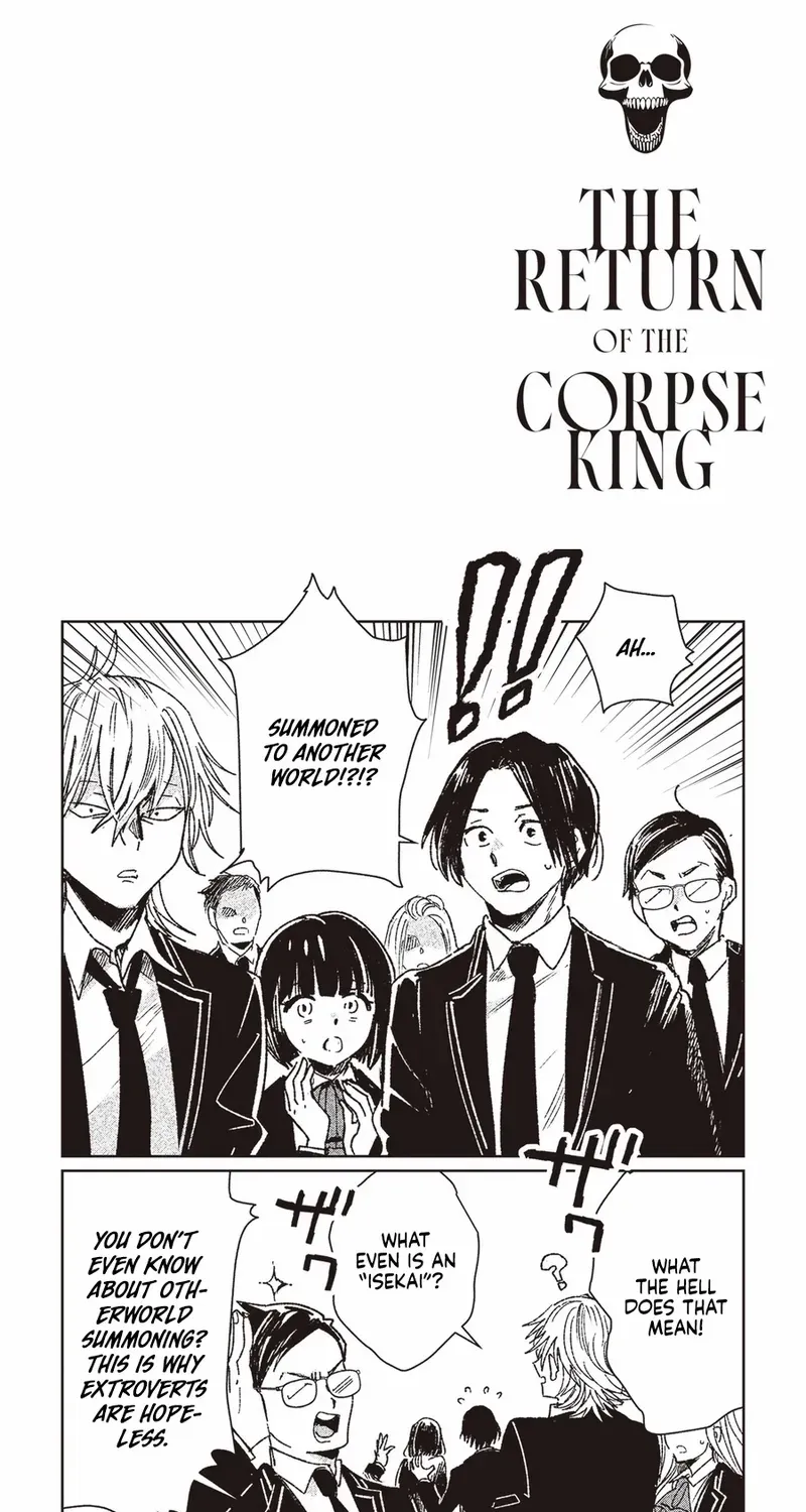 The Return of the Corpse King: I, a Former Hero, Have Been Summoned Back to Isekai to Stop the CHUUNI Secret Society Organized by Me Chapter 4 page 2 - 