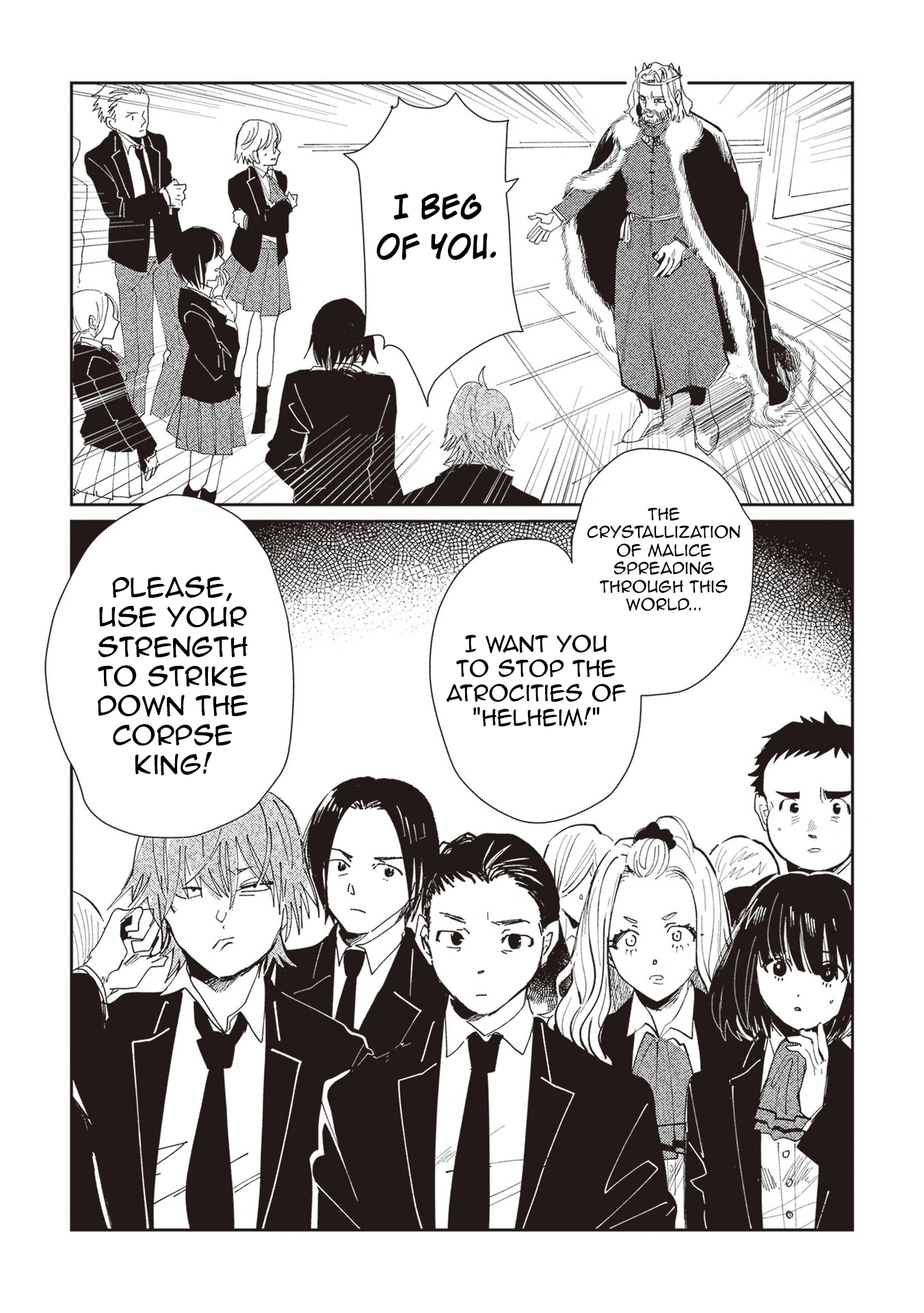 The Return of the Corpse King: I, a Former Hero, Have Been Summoned Back to Isekai to Stop the CHUUNI Secret Society Organized by Me Chapter 5 page 19 - 