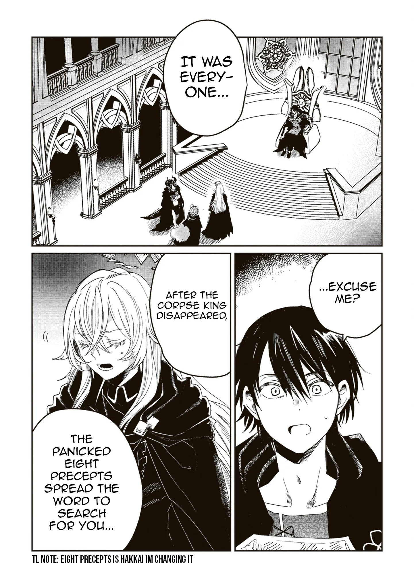 The Return of the Corpse King: I, a Former Hero, Have Been Summoned Back to Isekai to Stop the CHUUNI Secret Society Organized by Me Chapter 9 page 12 - 