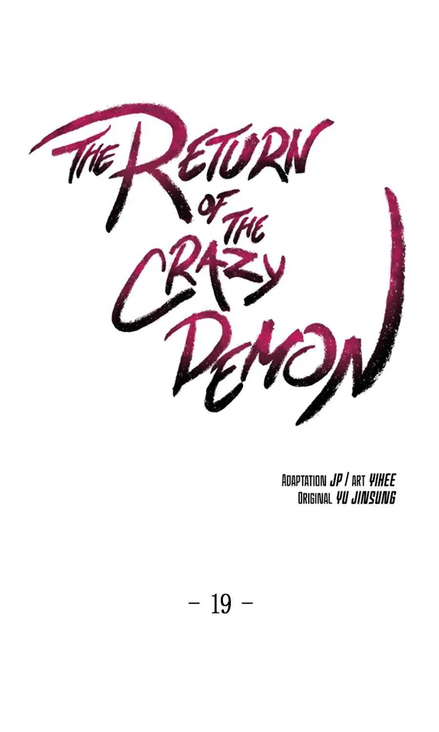 The Return Of The Crazy Demon Chapter 19 page 3 - 