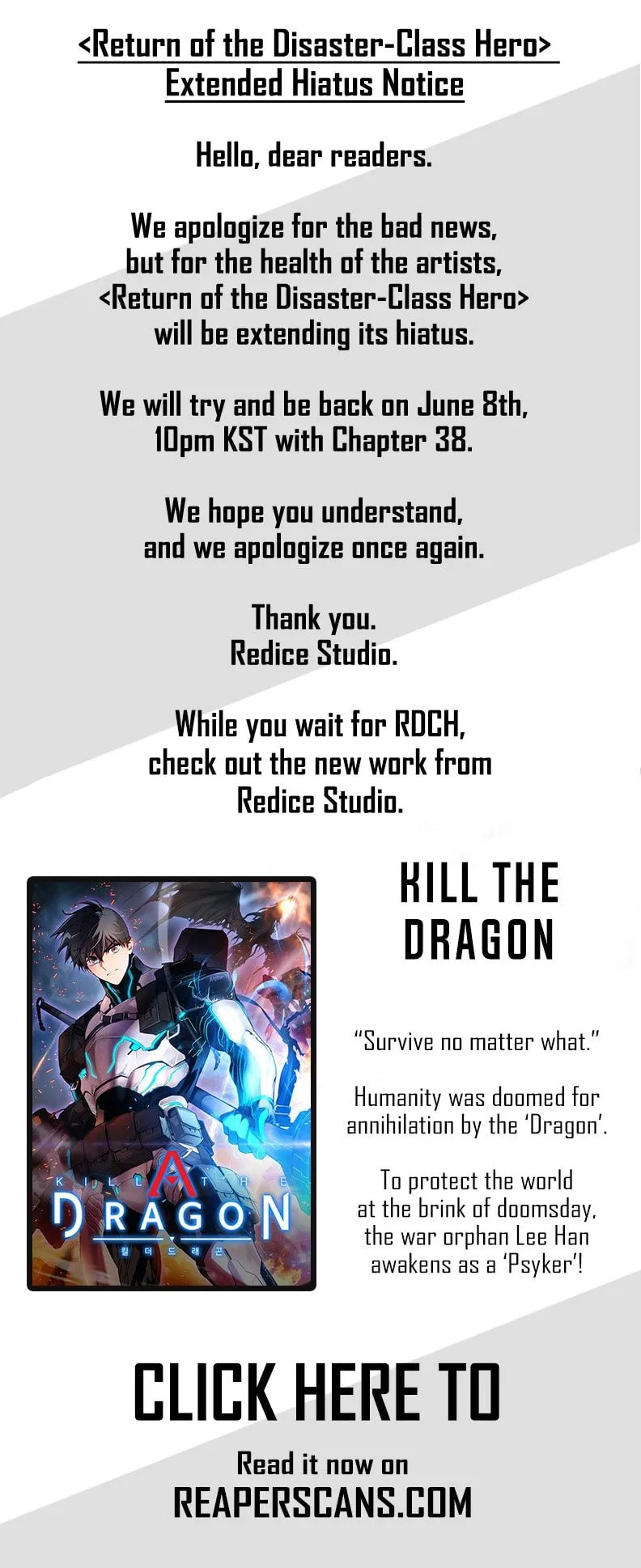 The Return of the Disaster-Class Hero Chapter 0.3 page 1 - 