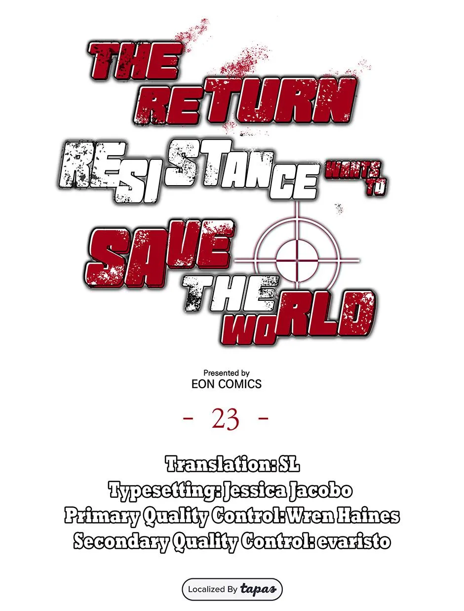 The Return Resistance Wants to Save the World Chapter 23 page 3 - 