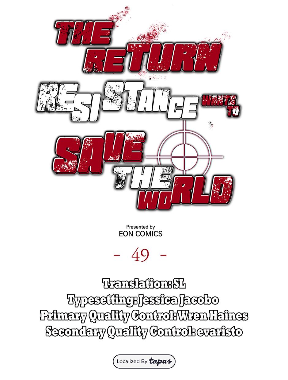 The Return Resistance Wants to Save the World Chapter 49 page 2 - 