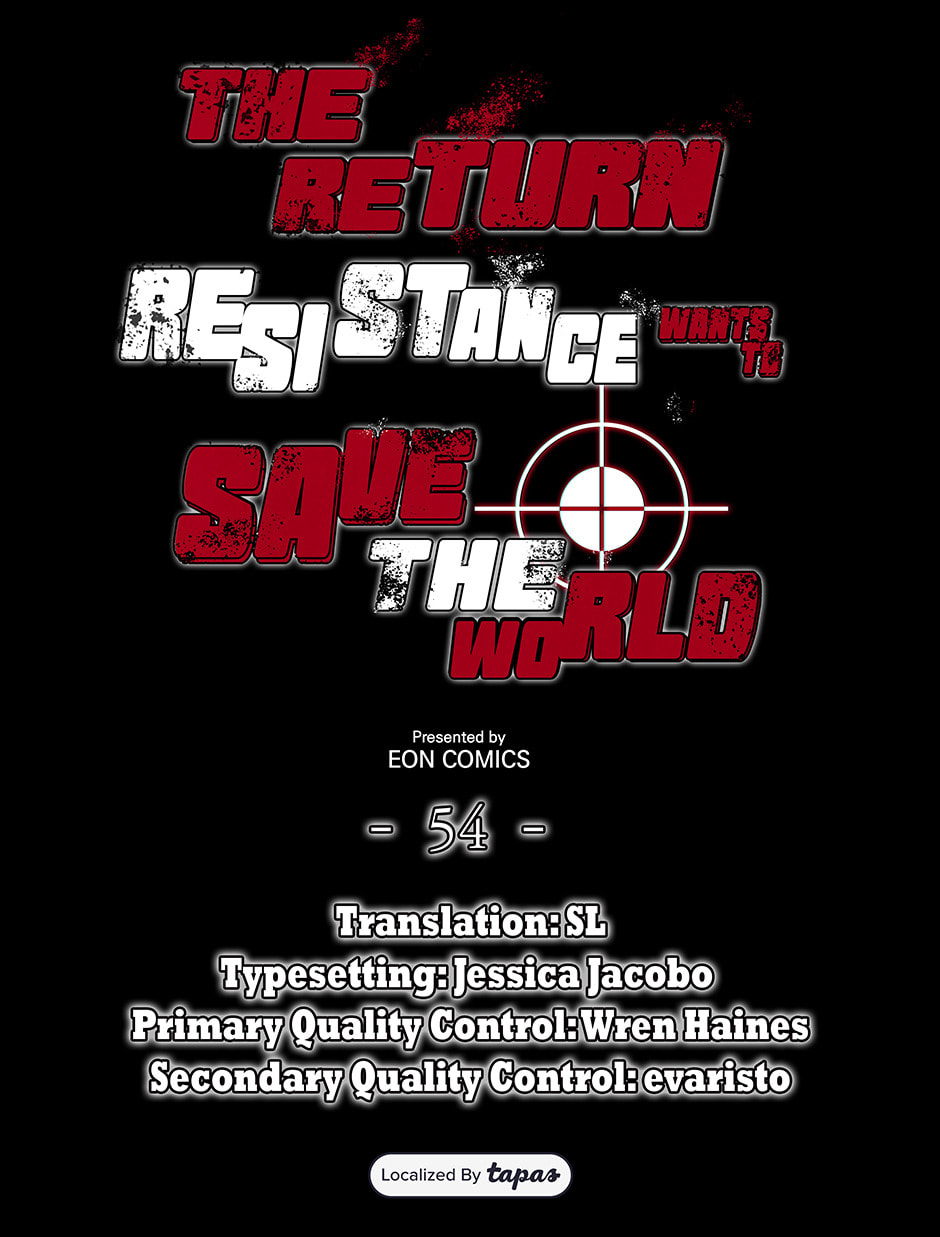 The Return Resistance Wants to Save the World Chapter 54 page 1 - 