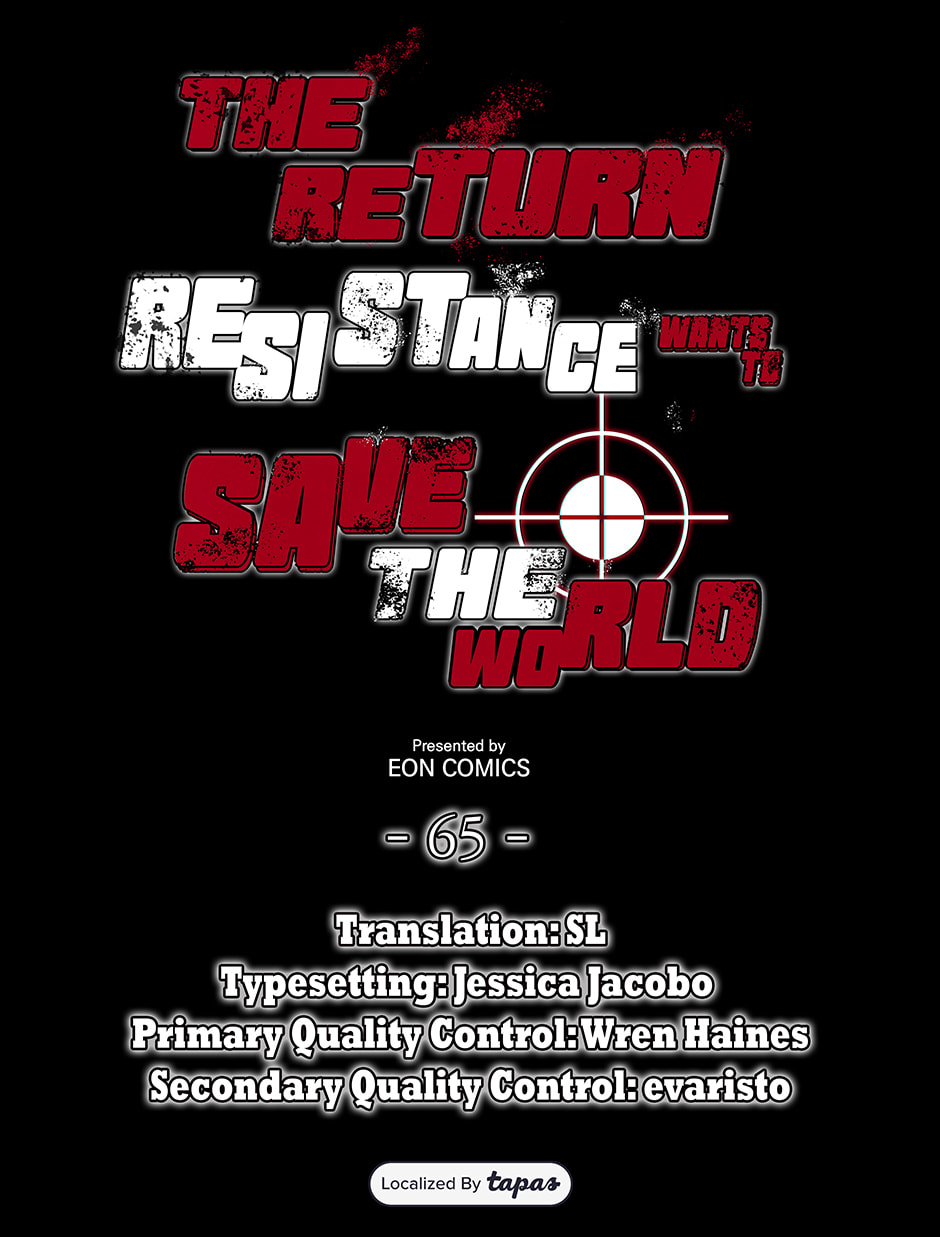 The Return Resistance Wants to Save the World Chapter 65 page 1 - 