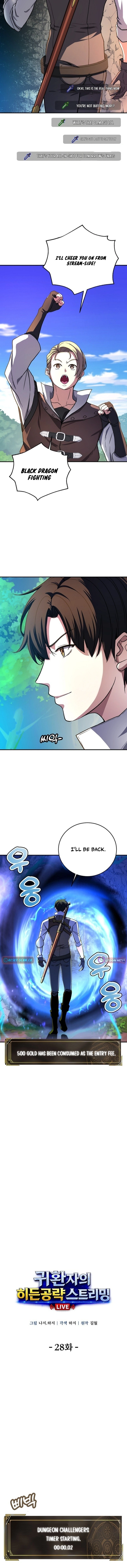 The Returnee’s Hidden Strategy Streaming Chapter 28 page 6 - 