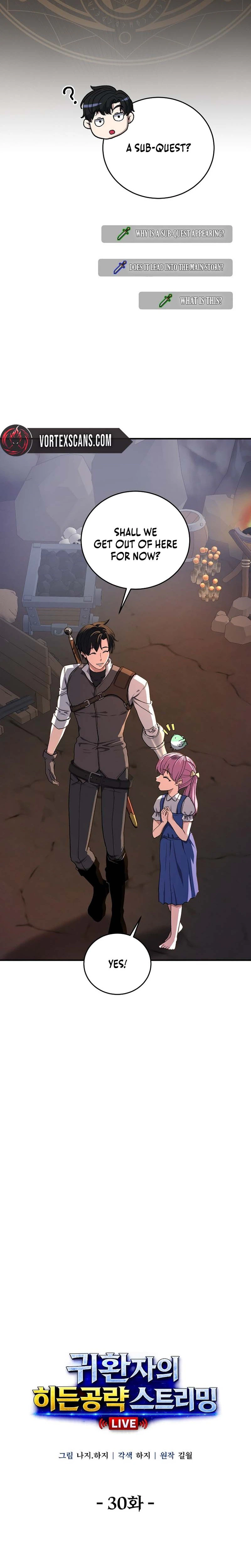 The Returnee’s Hidden Strategy Streaming Chapter 30 page 14 - 