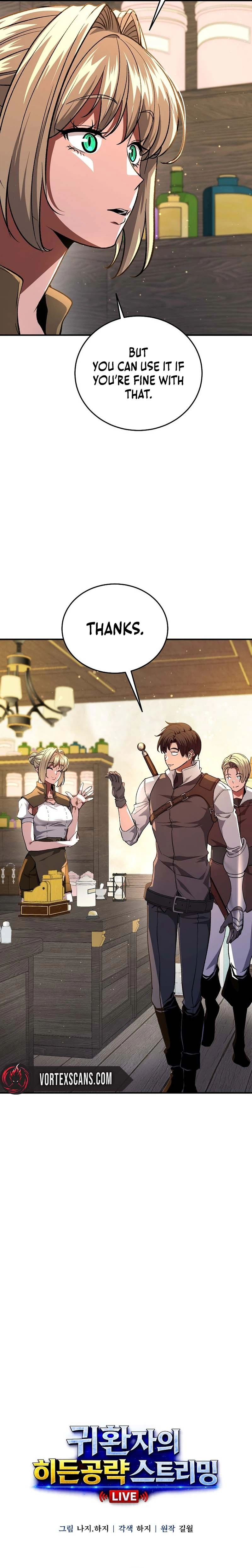 The Returnee’s Hidden Strategy Streaming Chapter 32 page 3 - 