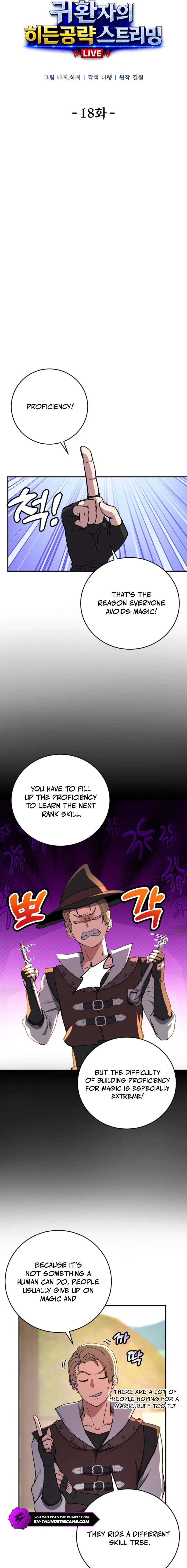 The Returnee’s Hidden Strategy Streaming Chapter 18 page 6 - 