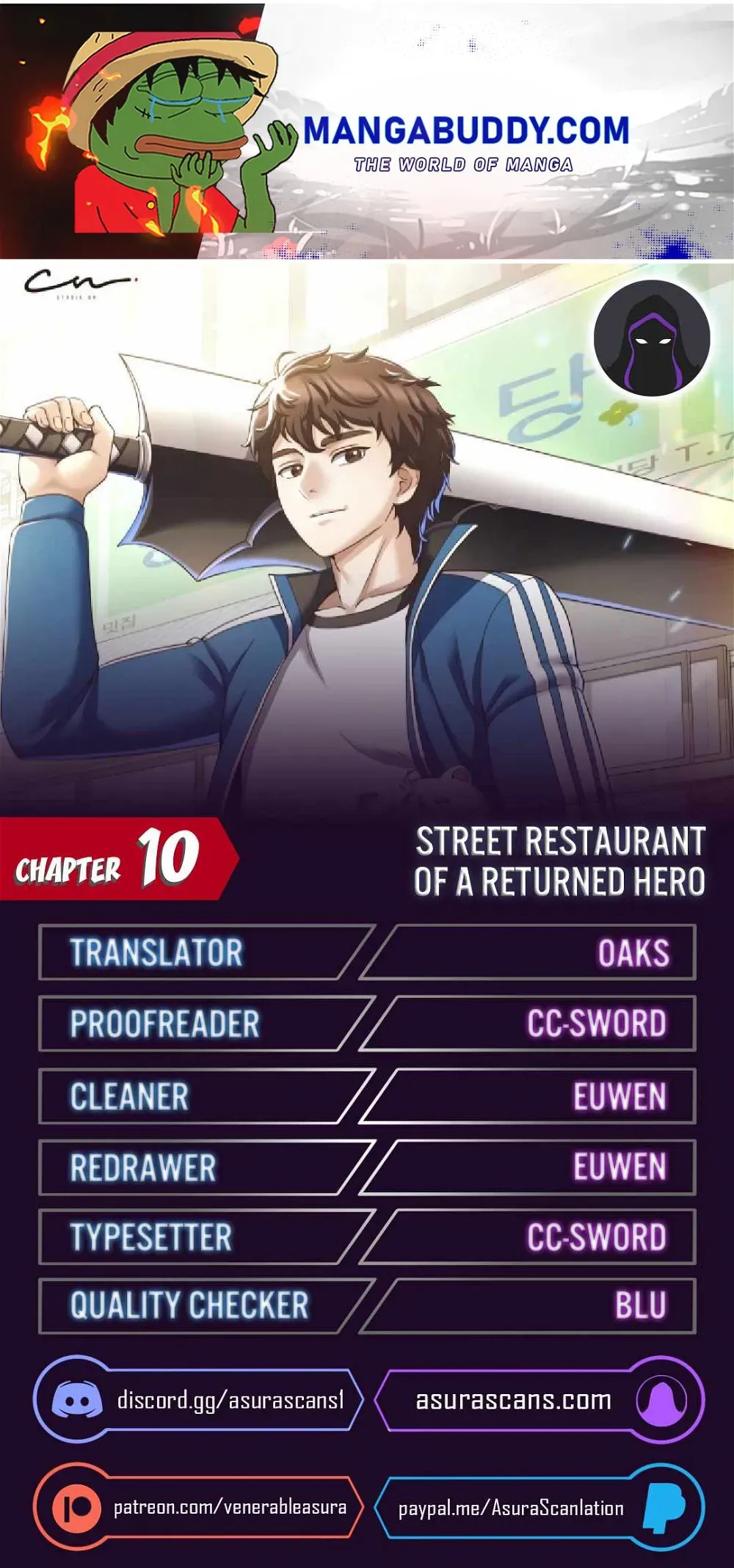 The Returning Hero’s Restaurant Chapter 10 page 1 - 