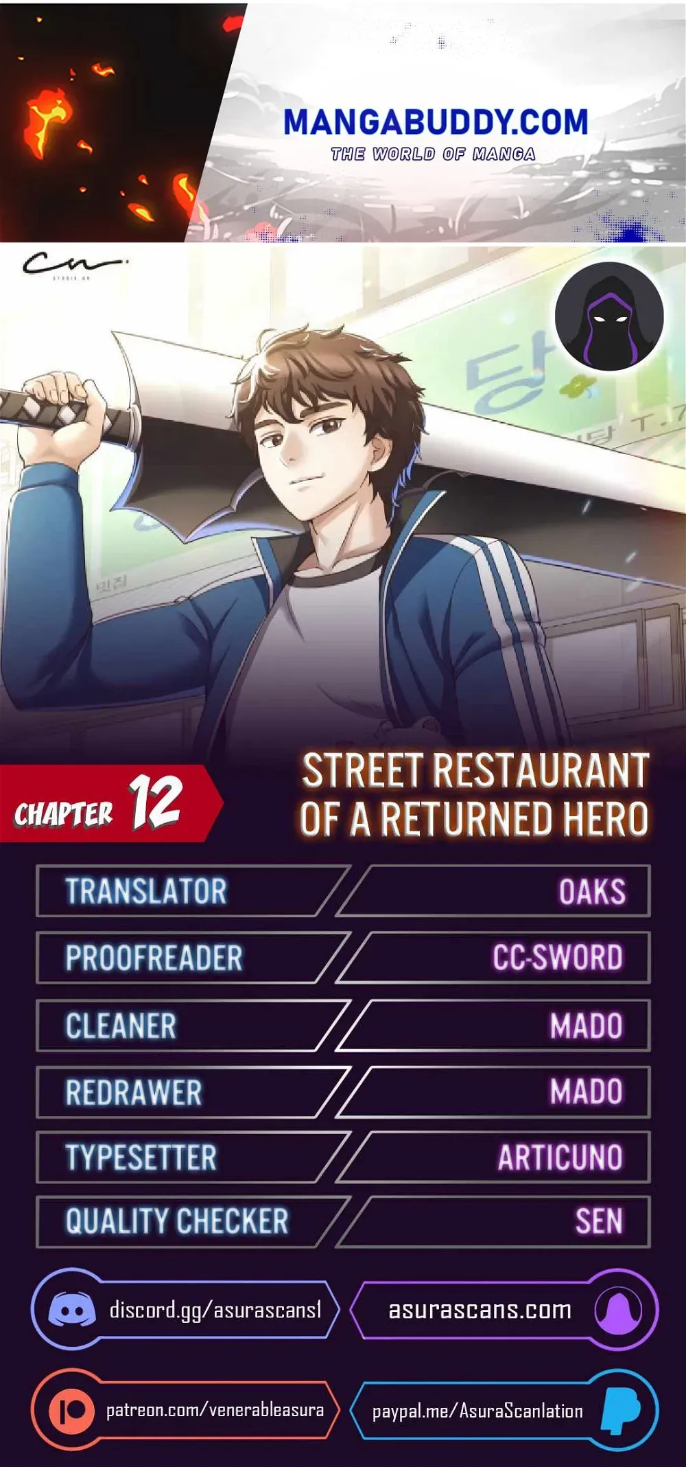 The Returning Hero’s Restaurant Chapter 12 page 1 - 
