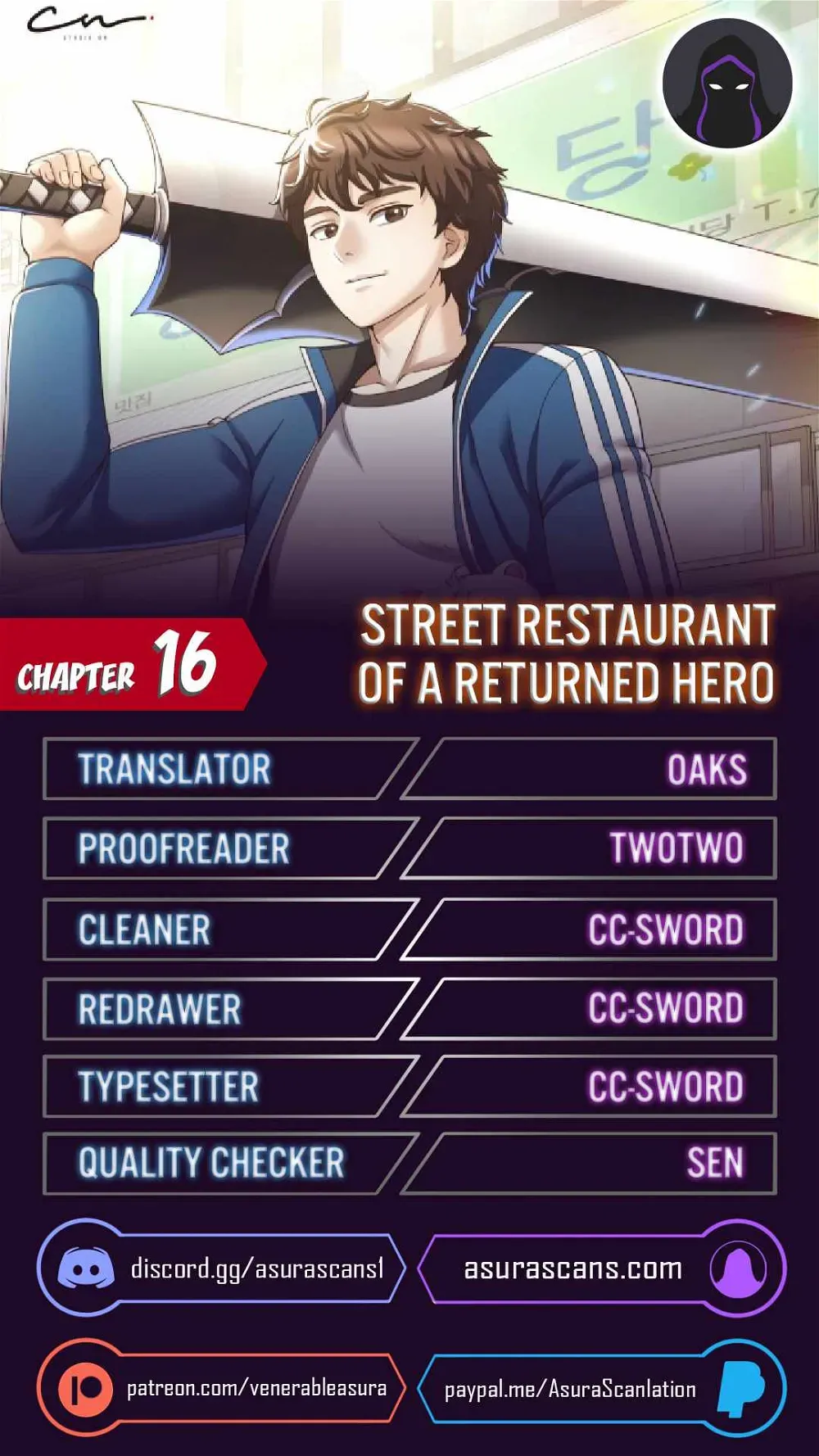 The Returning Hero’s Restaurant Chapter 16 page 1 - 