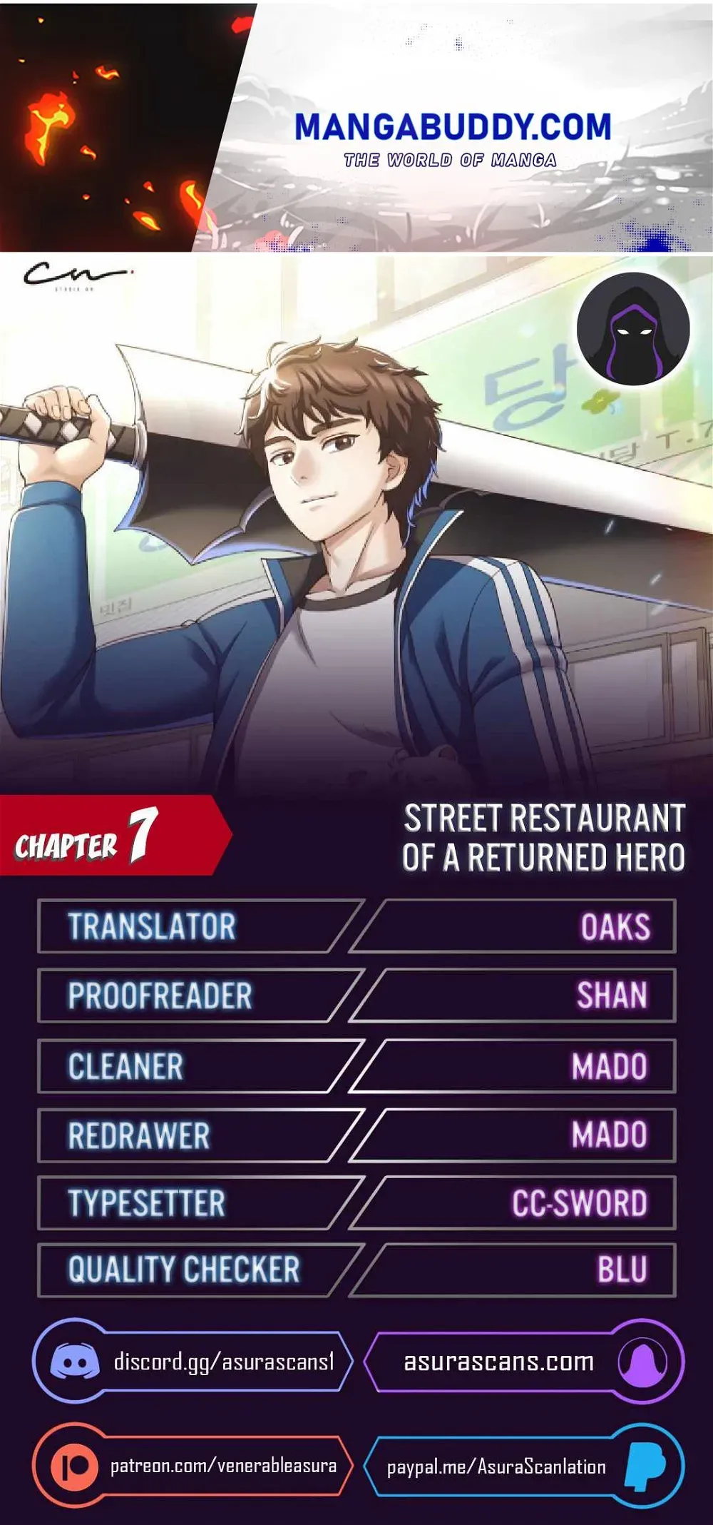The Returning Hero’s Restaurant Chapter 7 page 1 - 