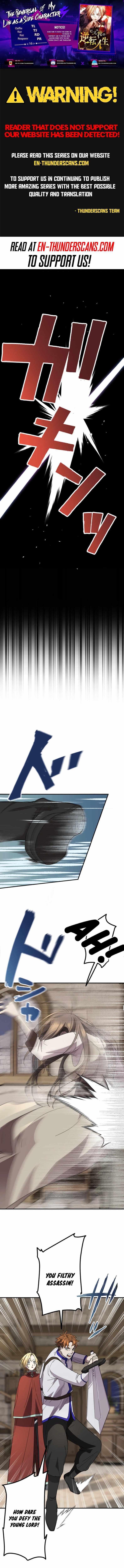 The Reversal of My Life as a Side Character Chapter 16 page 1 - 