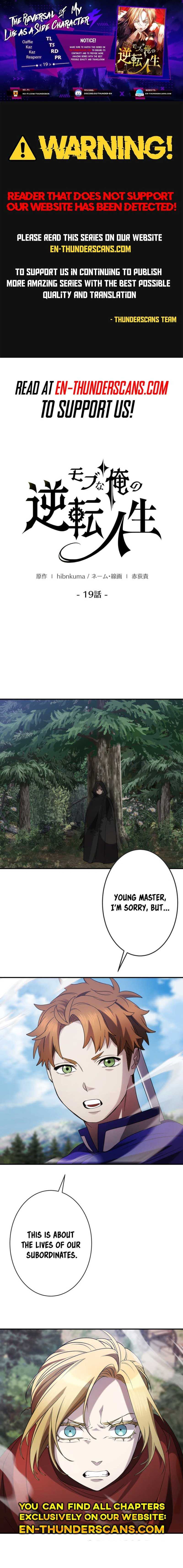 The Reversal of My Life as a Side Character Chapter 19 page 2 - 
